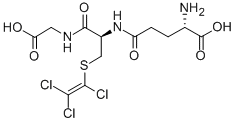 S-(1,2,2-trichlorovinyl)glutathione Structure