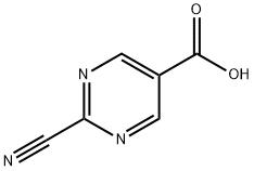 2-cyanopyriMidine-5-carboxylic acid Structure
