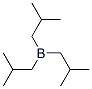 三(2-甲基丙基)硼烷, 1116-39-8, 结构式