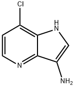 7-氯-1H-吡咯并[3,2-B]吡啶-3-胺, 1116136-70-9, 结构式