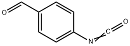 4-异氰基酸苯甲醛, 111616-43-4, 结构式