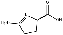 2H-Pyrrole-2-carboxylicacid,5-amino-3,4-dihydro-,(S)-(9CI) Structure