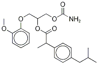 Ibuprofen MethocarbaMol Ester 
(Mixture of DiastereoMers), 111632-17-8, 结构式