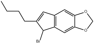 5H-INDENO[5,6-D]-1,3-DIOXOLE, 5-BROMO-6-BUTYL-|