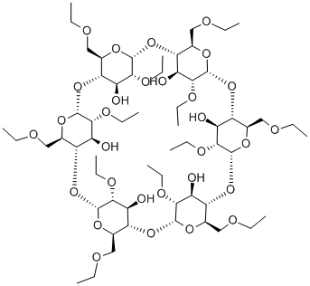 HEPTAKIS-(2 6-DI-O-ETHYL)-BETA-|2,6-二-O-乙基-Β-环糊精