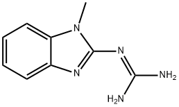 구아니딘,N-(1-메틸-1H-벤즈이미다졸-2-일)-(9CI)
