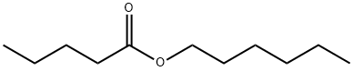 正戊酸己酯,1117-59-5,结构式