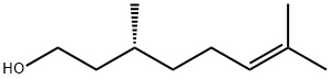 (R)-(+)-BETA-CITRONELLOL Structure