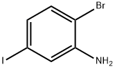 2-ブロモ-5-ヨードアニリン 化学構造式