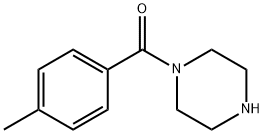 1-(4-METHYL-BENZOYL)-PIPERAZINE Struktur