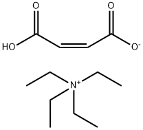 TETRAETHYLAMMONIUM HYDROGEN MALEATE Struktur