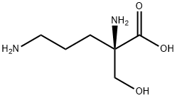 L-Ornithine,  2-(hydroxymethyl)-  (9CI) Struktur