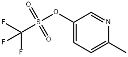 6-甲基-3-吡啶 三氟甲烷磺酸, 111770-91-3, 结构式