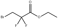 3-ブロモ-2,2-ジフルオロプロパン酸エチル 化学構造式