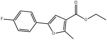 ETHYL 5-(4-FLUOROPHENYL)-2-METHYL-3-FUROATE