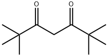 2,2,6,6-Tetramethyl-3,5-heptanedione Struktur