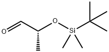(R)-2-(TERT-BUTYL-DIMETHYL-SILANYLOXY)-PROPIONALDEHYDE Struktur