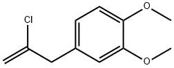 2-CHLORO-3-(3,4-DIMETHOXYPHENYL)-1-PROPENE Struktur