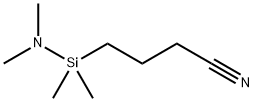 氰丙基二甲基二甲氨基硅烷, 111873-32-6, 结构式
