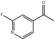 2-氟-4-乙酰吡啶, 111887-72-0, 结构式