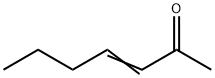 3-庚烯-2-酮,1119-44-4,结构式