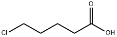5-氯戊酸,1119-46-6,结构式