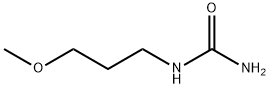(3-甲氧基丙基)脲, 1119-61-5, 结构式
