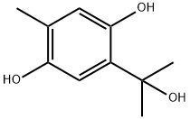 1,4-Benzenediol,  2-(1-hydroxy-1-methylethyl)-5-methyl-|