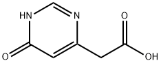 (6-hydroxypyrimidin-4-yl)acetic acid Structure