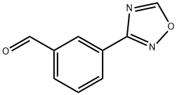 3-(1,2,4-オキサジアゾール-3-イル)ベンズアルデヒド 化学構造式