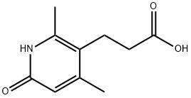 3-(2,4-dimethyl-6-oxo-1,6-dihydropyridin-3-yl)propanoic acid(SALTDATA: FREE) Structure