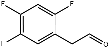 2-(2,4,5-trifluorophenyl)acetaldehyde Struktur