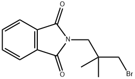 2-(3-溴-2,2-二甲基丙基)-1H-异吲哚-1,3(2H)-二酮,111992-61-1,结构式