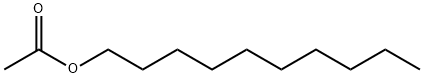 乙酸癸酯,112-17-4,结构式