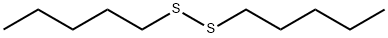 DI-N-AMYL DISULFIDE Structure