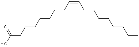 Oleic acid Structure