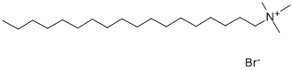 十八烷基三甲基溴化铵,1120-02-1,结构式