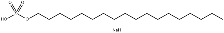 SODIUM N-OCTADECYL SULFATE Structure