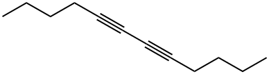 5,7-十二烷二炔, 1120-29-2, 结构式