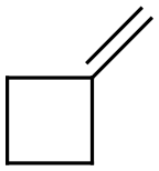 METHYLENECYCLOBUTANE Struktur