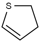 2,3-Dihydrothiophene 结构式