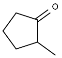 2-甲基环戊酮,1120-72-5,结构式