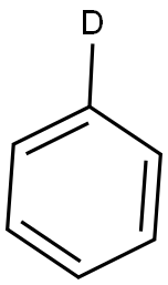 BENZENE-D1 Structure