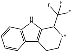 1-TRIFLUOROMETHYL-2,3,4,9-TETRAHYDRO-1H-B-CARBOLINE Struktur