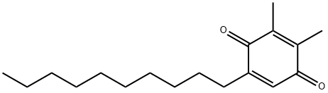 デシルプラストキノン 化学構造式