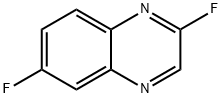 Quinoxaline,  2,6-difluoro- Struktur