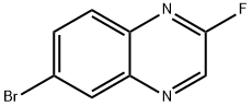 Quinoxaline, 6-broMo-2-fluoro-|