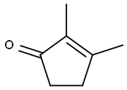 2,3-二甲基-2-环戊烯-1-酮, 1121-05-7, 结构式