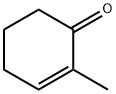 2-メチル-2-シクロヘキセン-1-オン 化学構造式