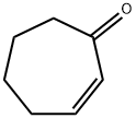 2-シクロヘプテン-1-オン 化学構造式